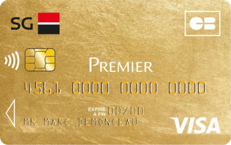 Carte CB Visa Premier - SG