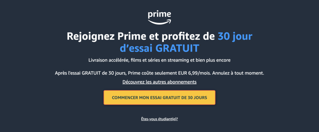 Abonnement-Amazon-Prime