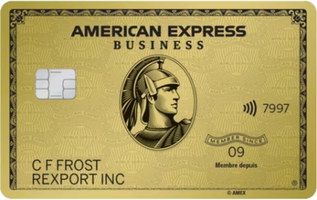 Carte Gold American Express