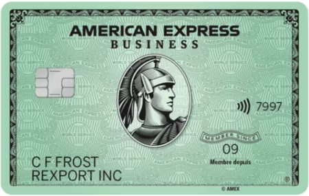 Carte Green American Express