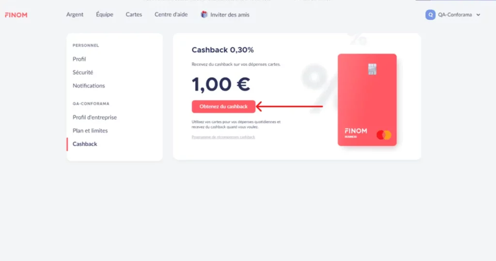 Finom-Cashback