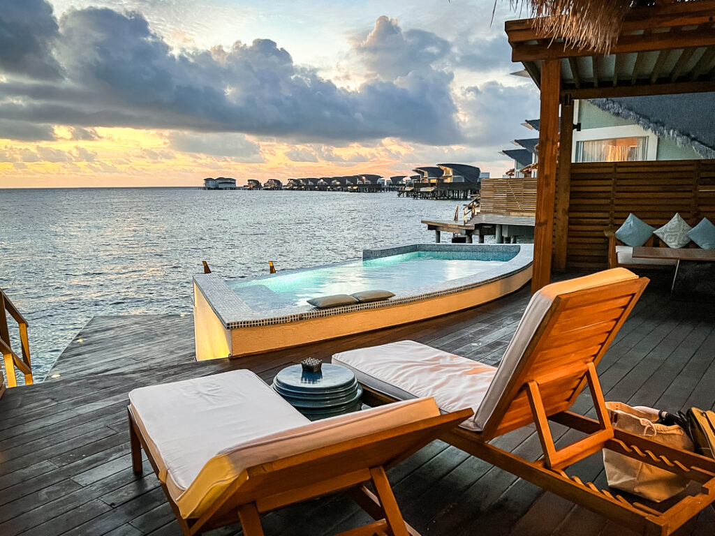 Maldives - chambre