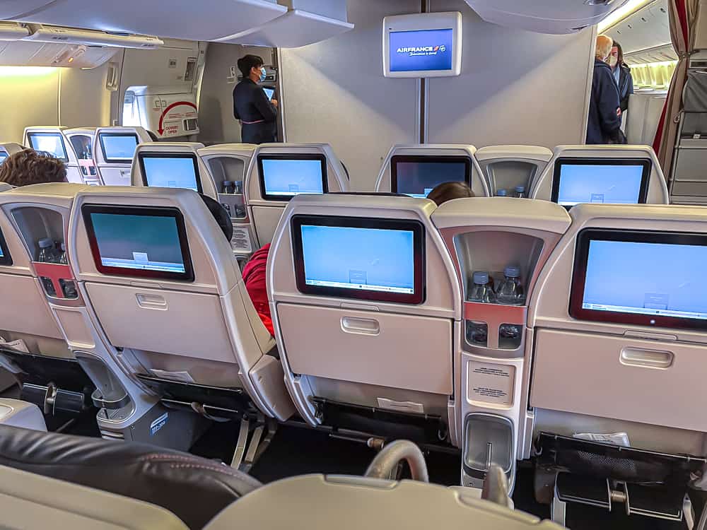 Sièges Premium Eco Air France