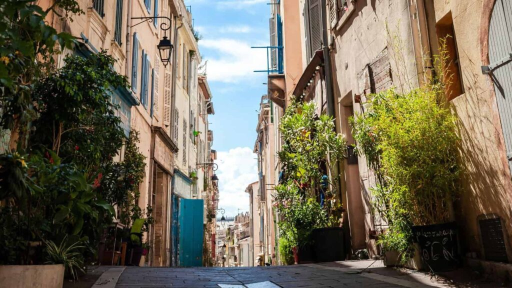 Quartier Le Panier à Marseille