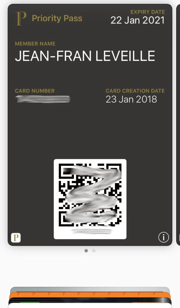 Compte Priority Pass