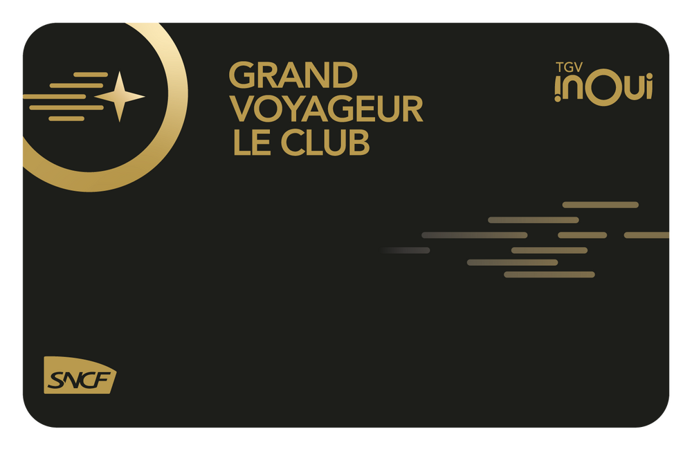 Carte SNCF Grand Voyageur Le Club