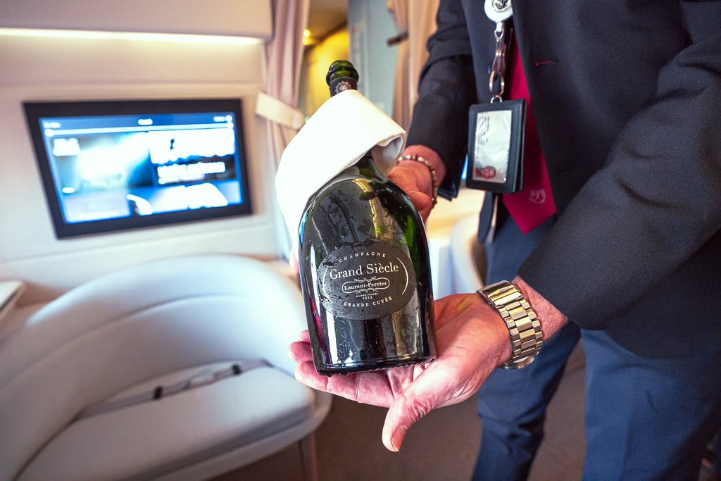 Champagne Air France La Premiere