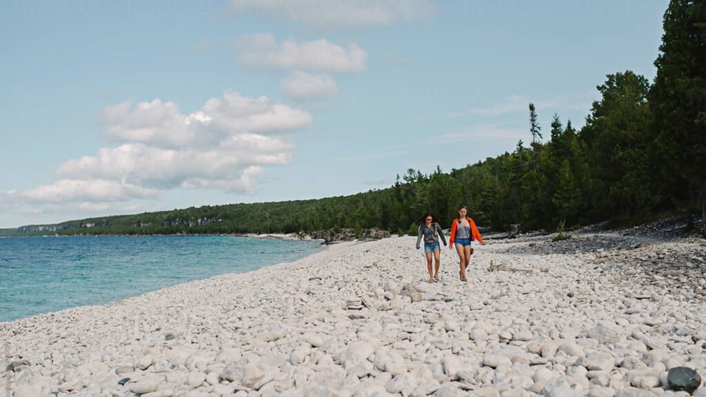 Parc national de la Peninsule Bruce au Canada