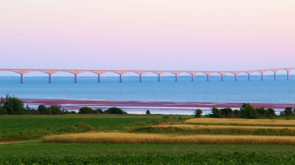 Pont de la confederation ile du prince edouard