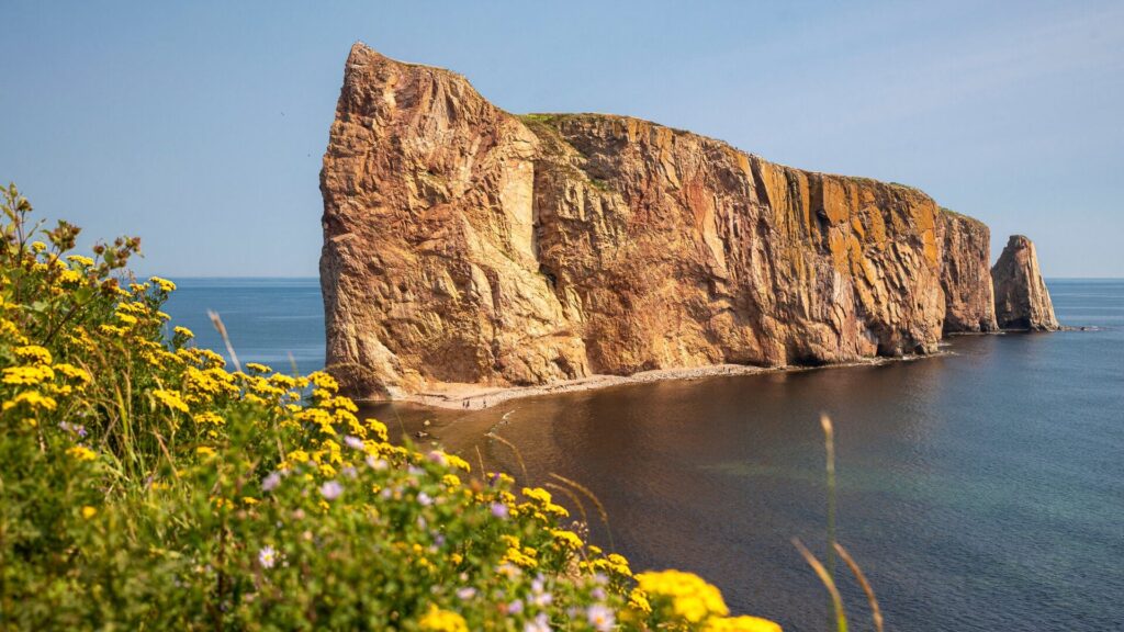 Rocher Percé au Canada