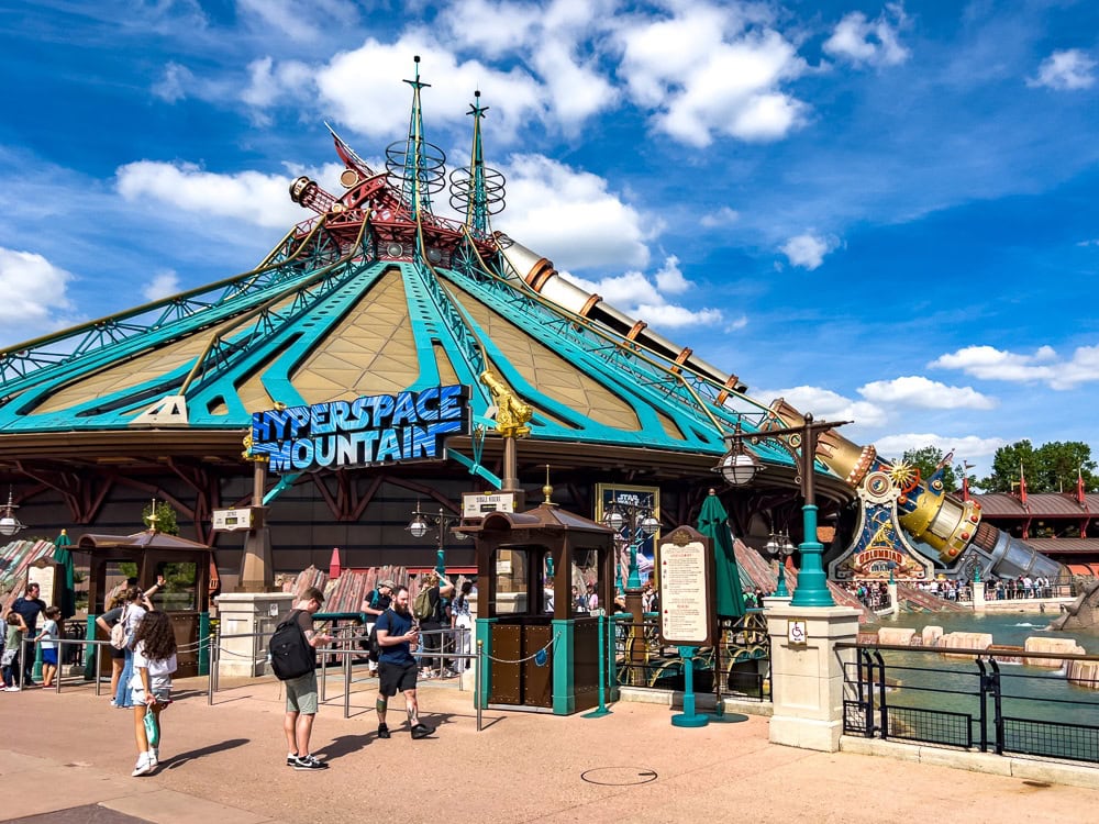 Disneyland Paris Star Wars Hyperspace Mountain