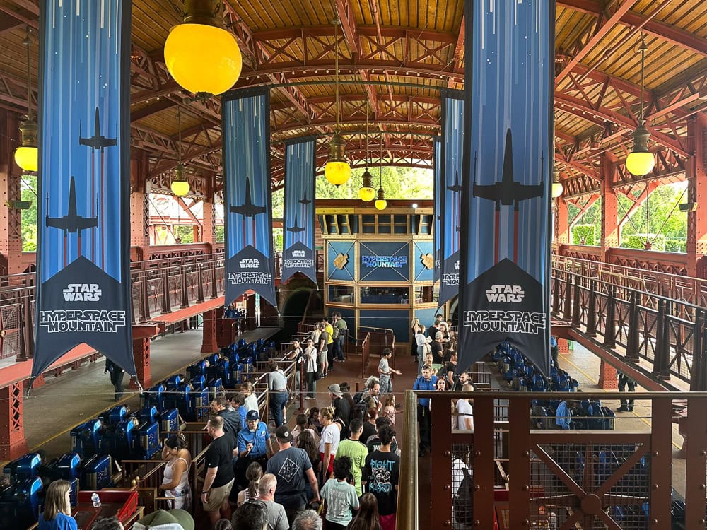 Disneyland Paris Star Wars Hyperspace Mountain