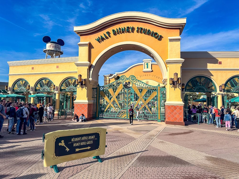 Entrée Walt Disney Studios