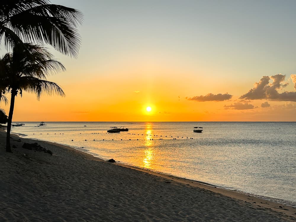 Coucher de soleil, Plage - Le Méridien Ile Maurice