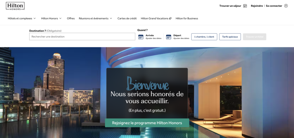 Hilton Honors