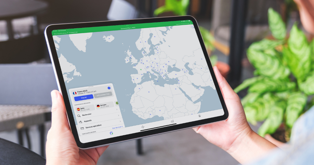 NordVPN - iOS Tablet France