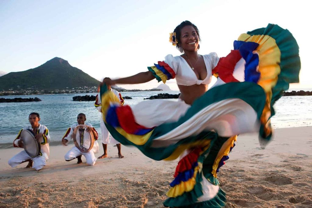Danse traditionnelle île maurice