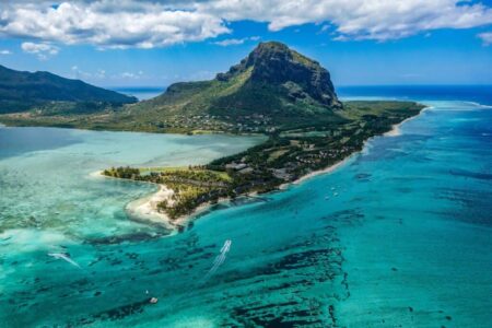 Survol de l'île Maurice