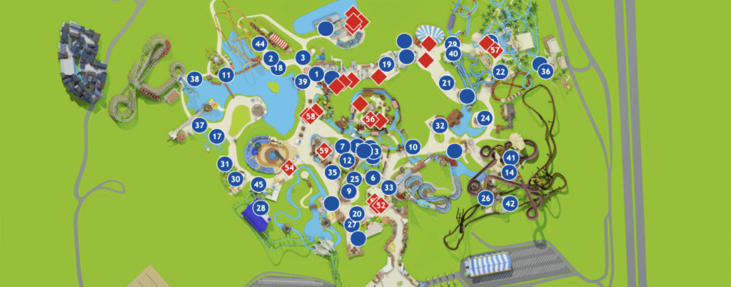 Plan du Parc Astérix
