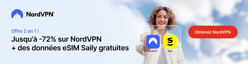 Bannière NordVPN
